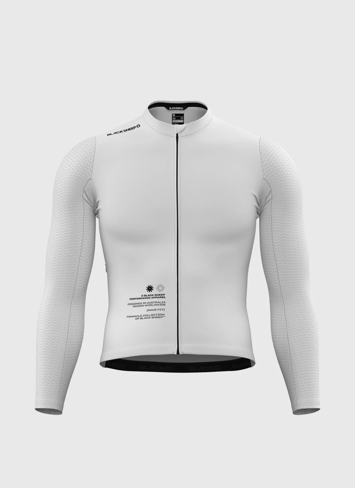 Men's Aero LS Jersey - Performance White