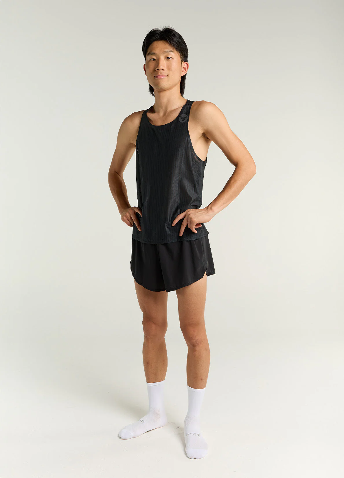 Men's Fly Singlet - Black Reflective - Image 2