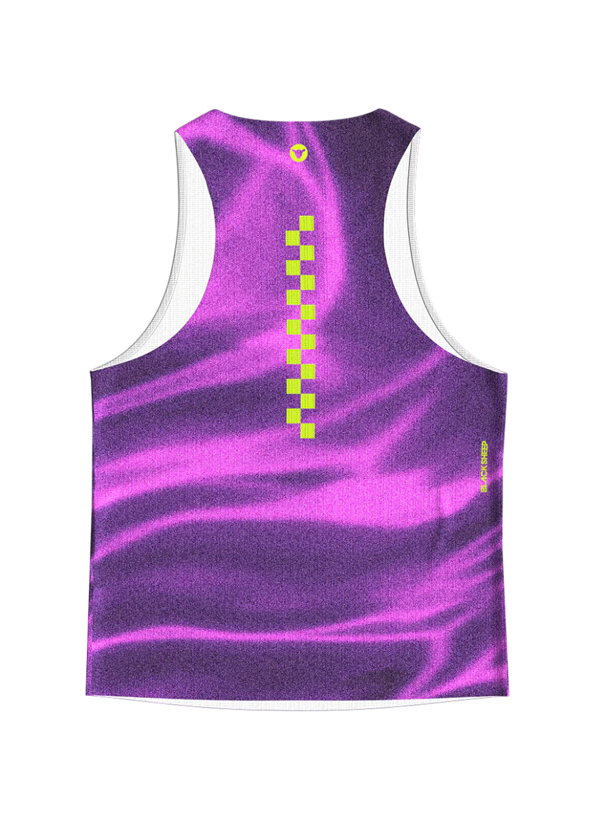 Men's FlyMesh Singlet - Aura Acid - Image 3