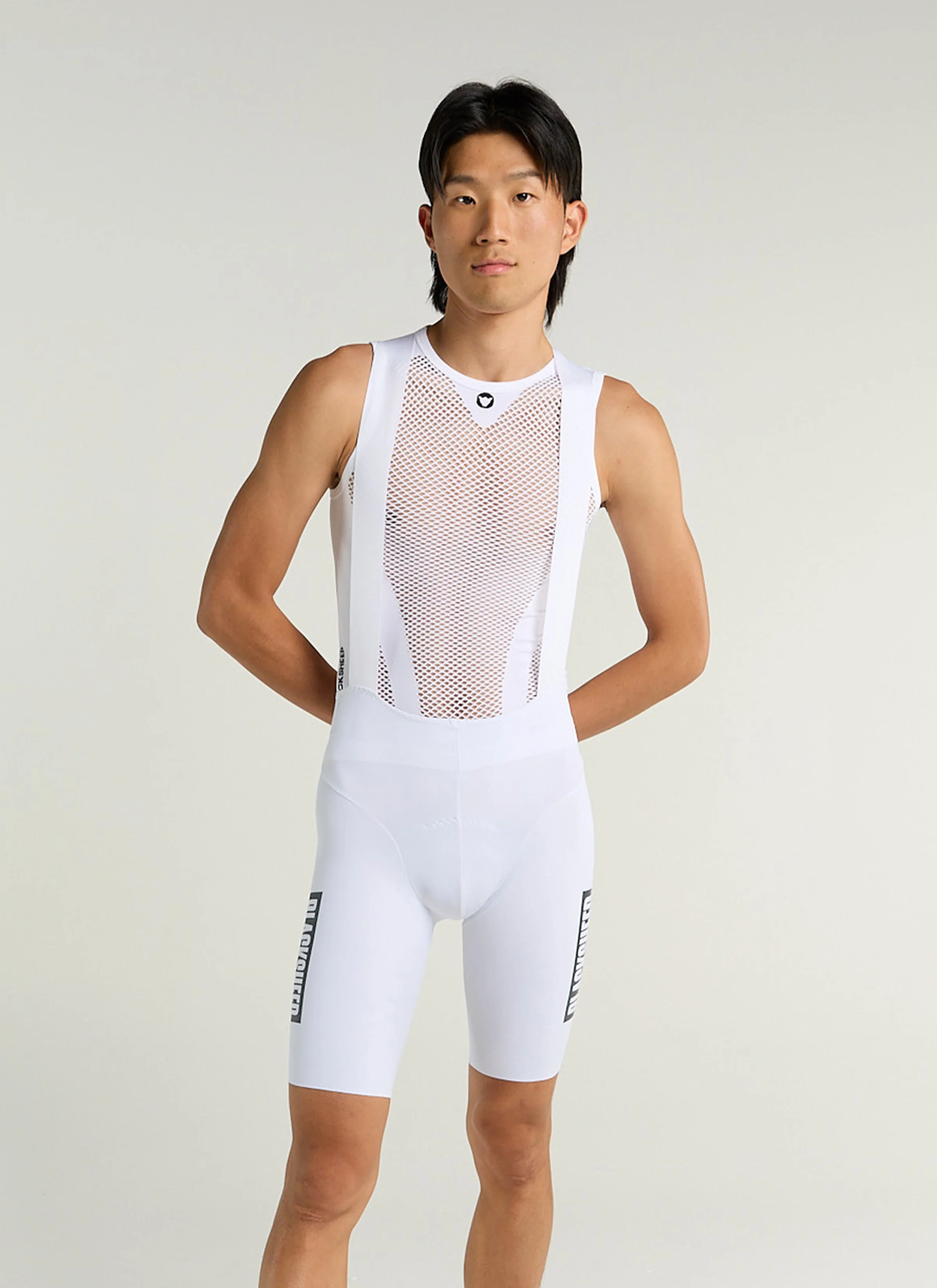 Men's Glide Bib and Brace - White - Image 5