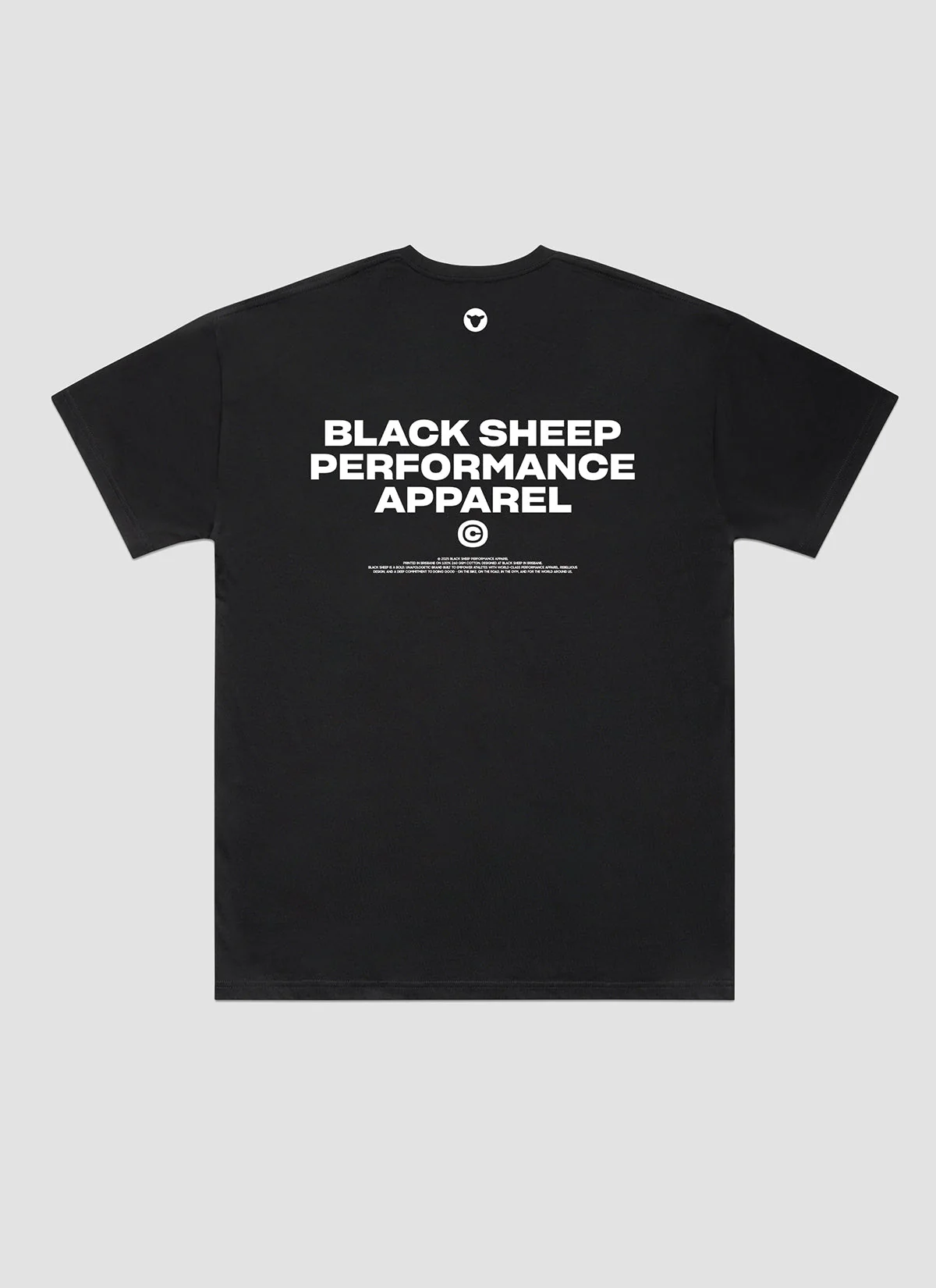 Oversized Tee - Copyright Black
