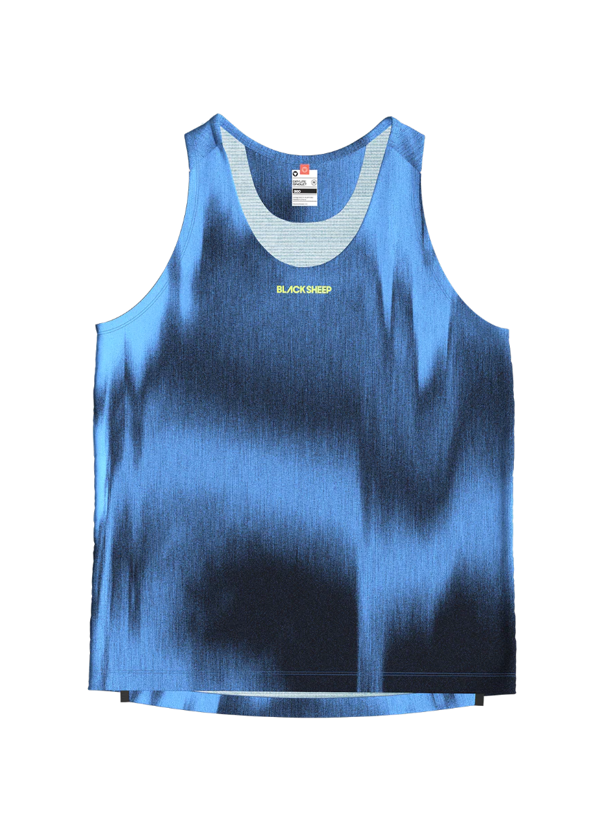 Women's Drylite Singlet - Static Blue