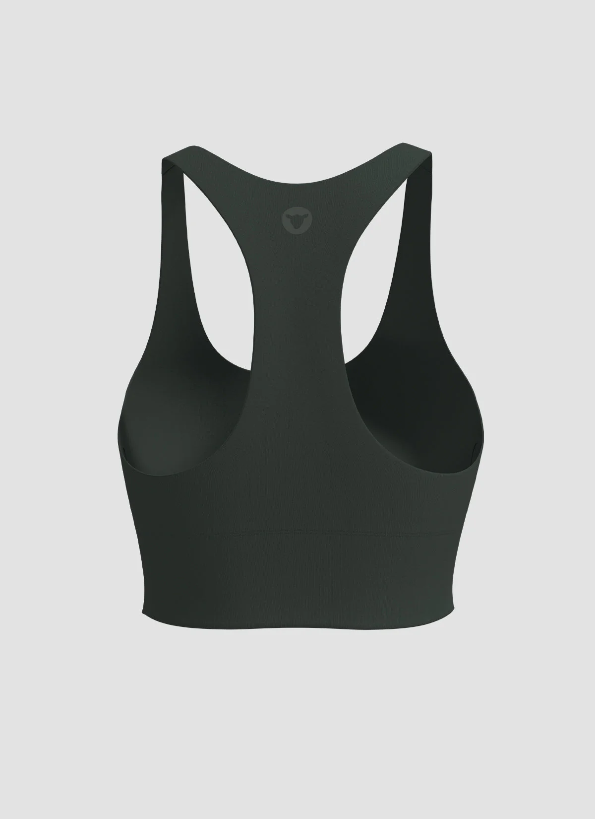 Women's Long Line Padded Crop - Hunter Green - Image 4