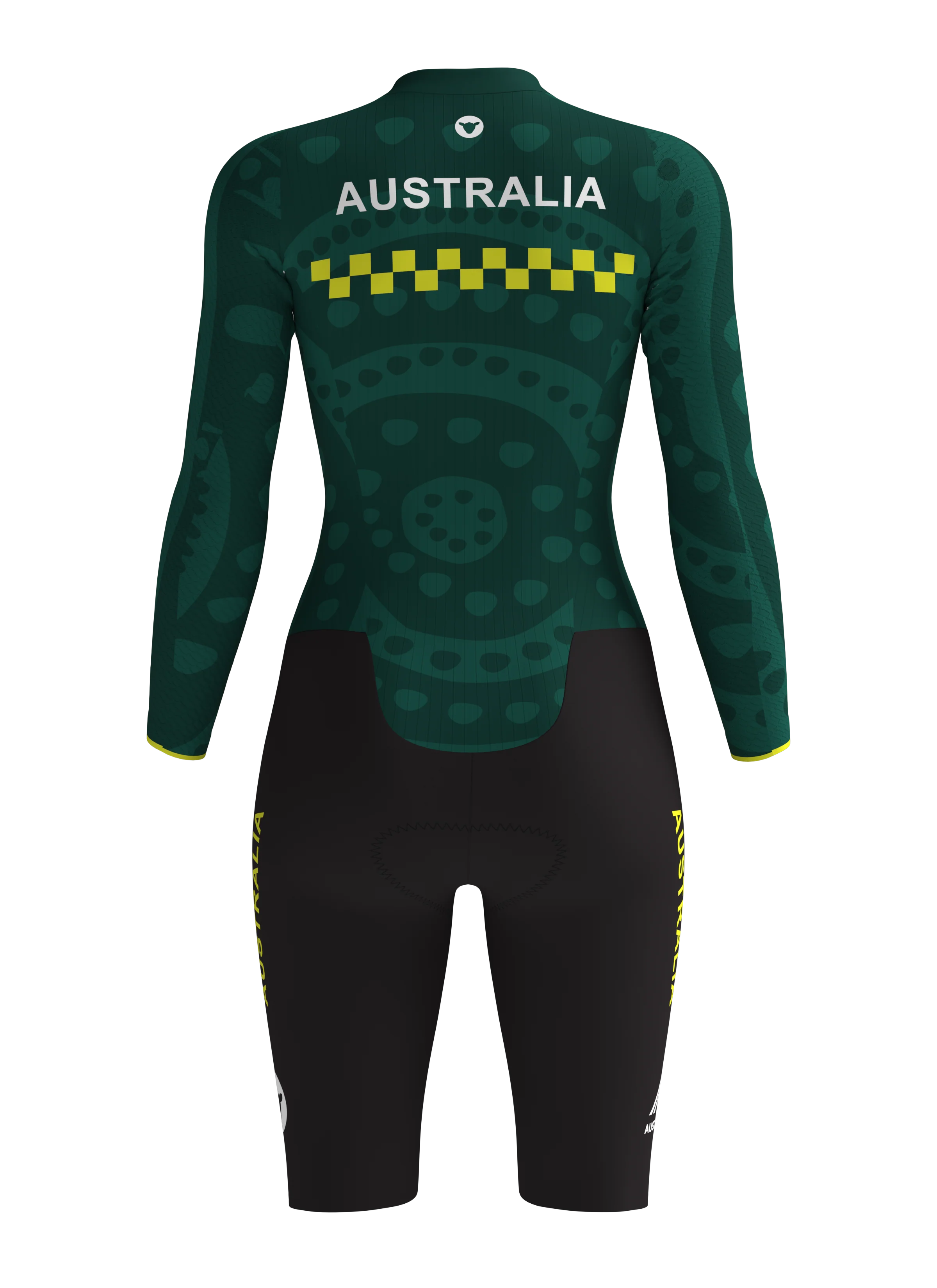 Women's LS Skinsuit - AusCycling 26 - Image 3