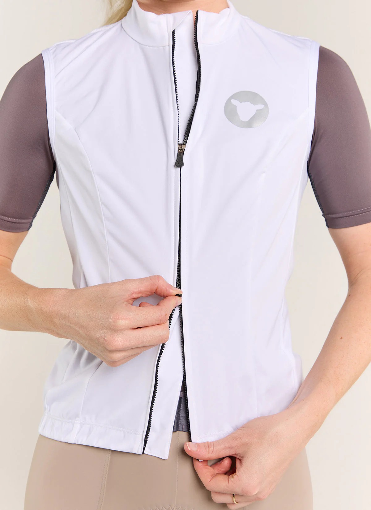 Women's Tour Vest - White - Image 3